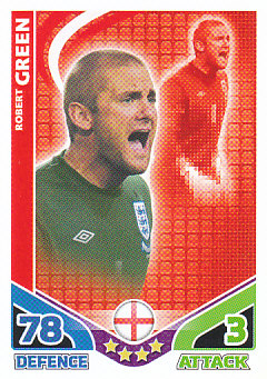 Robert Green England 2010 World Cup Match Attax #57